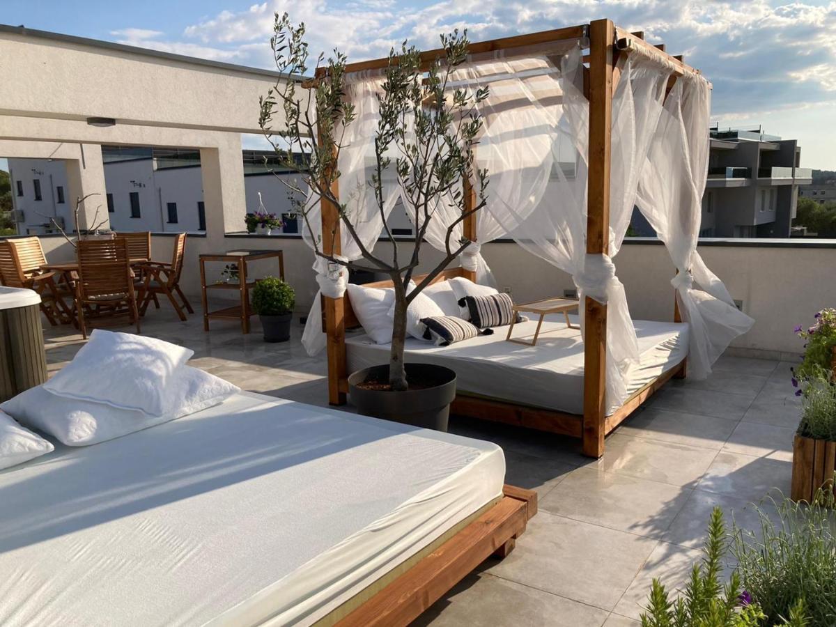 Rooftop Spa Daire Trogir Dış mekan fotoğraf